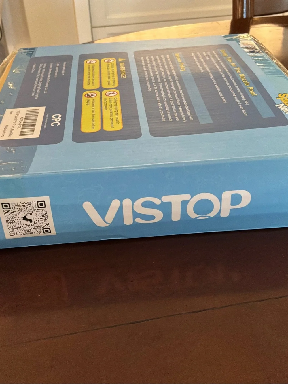 VISTOP 67” Splash Pad Non-Slip Sprinkler Mat – New in Box